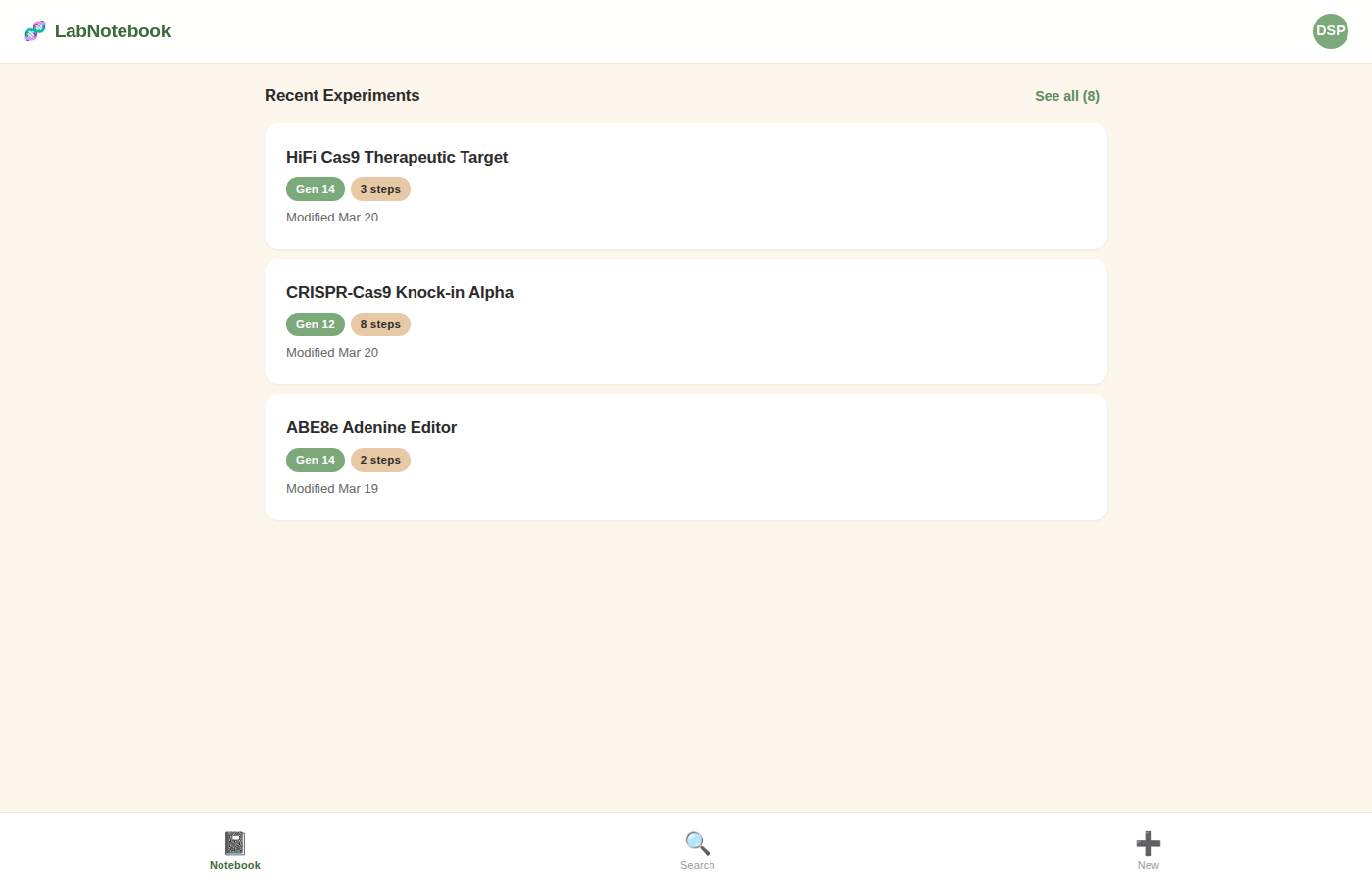 Before/After for biotech-lab-notebook